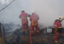 11 rumah, 3 kenderaan musnah dalam kebakaran di Kota Kinabalu