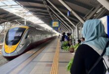 Perkhidmatan KTM Komuter, ETS terjejas ekoran hujan lebat, angin kencang