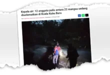 Semua 22 mangsa terperangkap kepala air diselamatkan
