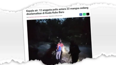 Semua 22 mangsa terperangkap kepala air diselamatkan