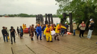 Perahu karam di Sungai Krian, seorang lemas, tiga masih hilang