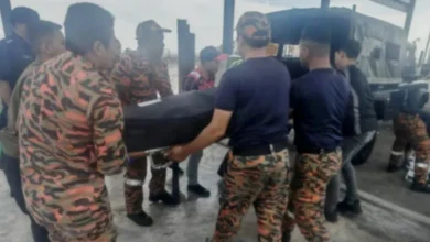 Pencuci kipas bot hilang ditemui lemas