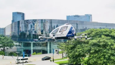 Teksi terbang diuji di Bangkok
