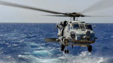 Helikopter, jet pejuang Amerika terhempas di Laut China Selatan