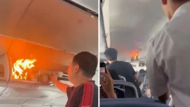 Penumpang menjerit, kabin pesawat terbakar disebabkan ‘power bank’