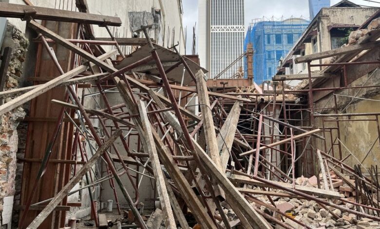 Lelaki warga Bangladesh cedera dihempap dinding runtuh