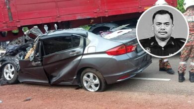 Sarjan polis maut dalam kemalangan ketika ke tempat kerja