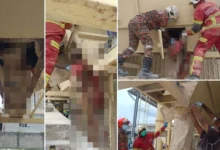Lelaki maut tersepit dalam mesin pengisar pasir