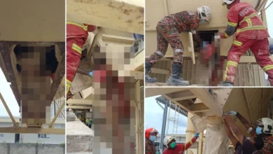 Lelaki maut tersepit dalam mesin pengisar pasir