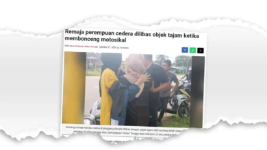 Polis tahan lelaki libas gadis dengan objek tajam