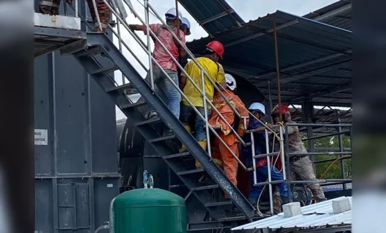 Pekerja kilang maut tersepit mesin pengisar batu