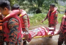Sebuah PPS dibuka di Pontian susulan banjir kilat