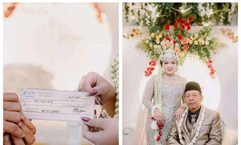 Datuk kahwini wanita 24 tahun, beri mas kahwin RM770,000