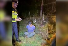 Pemandu lori dilarikan sejauh 34km sebelum ditinggalkan dengan tangan terikat, mata ditutup