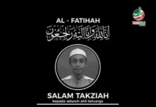 Naib Ketua Pemuda PAS Johor maut nahas