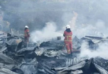 Rumah pekerja musnah terbakar, 50 penghuni berdepan detik cemas