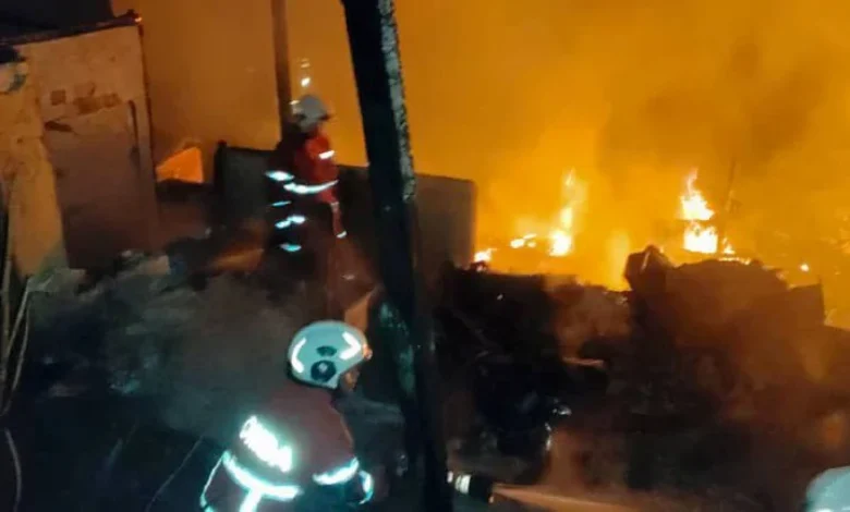 Lelaki warga emas rentung dalam kebakaran