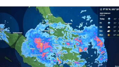 Tropical storm Senyar to hit Selangor, Perak, parts of Pahang from midnight