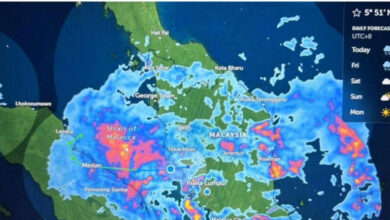 MetMalaysia: Tropical storm Senyar weakens, rain and strong winds expected to continue