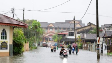 Mangsa banjir di lima negeri terus meningkat malam ini
