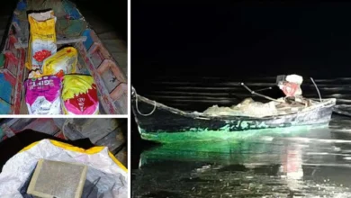 Dadah bunga ganja lebih RM6.2 juta ditemui ditinggalkan dalam sampan kayu