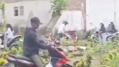 Tanah perkuburan dah jadi jalan pintas