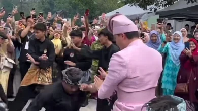 Fattah Amin Bersilat Di Majlis Perkahwinannya [VIDEO]