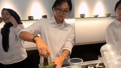 Gelagat Sharifah Shahirah Kacau Anak Kerja Barista [VIDEO]