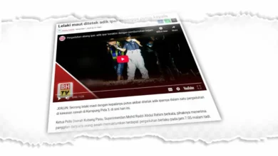 Suspek tetak kepala abang ipar hingga putus direman enam hari