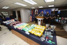 Polis Johor rampas 115kg dadah bernilai lebih RM11 juta dalam serbuan di rumah teres