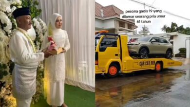 Datuk 61 tahun kahwin gadis 19 tahun, mas kahwin HRV