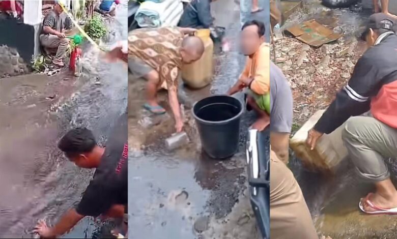 Mangsa kemalangan dibiar meninggal dunia, penduduk sibuk kebas diesel