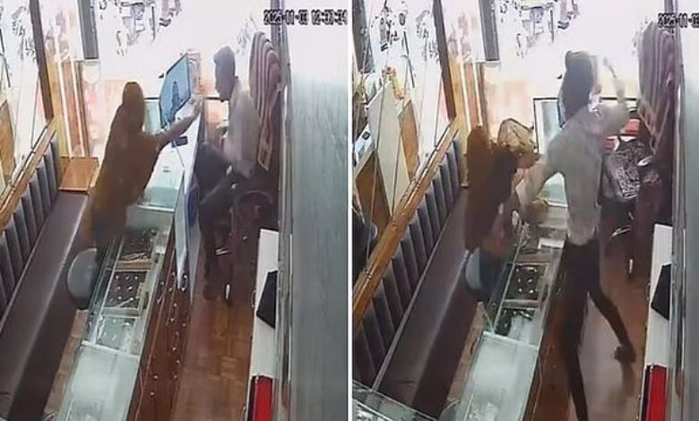 Pekerja kedai emas tampar wanita cuba merompak 17 kali