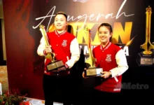 Aaron, Cheong Min dinobat Olahragawan, Olahragawati Melaka