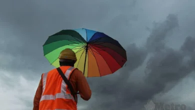 Ribut Tropika Senyar melemah, turun taraf dan menuju ke timur