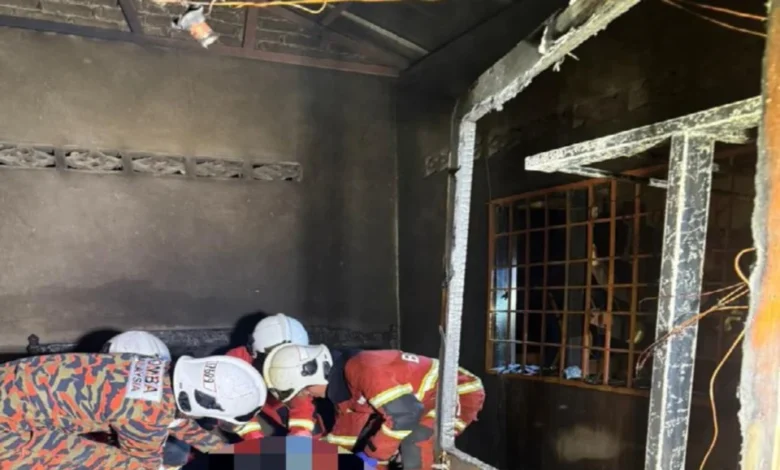 Lelaki ditemui rentung dalam kebakaran rumah