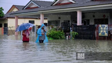 Jumlah mangsa banjir terus meningkat di enam negeri
