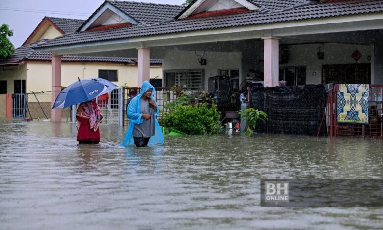 Jumlah mangsa banjir terus meningkat di enam negeri