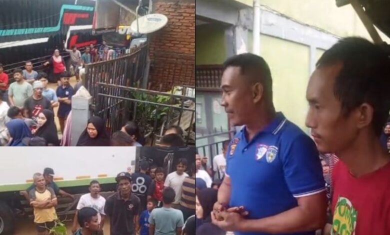 Mangsa banjir kelaparan serbu lori ikan hanyut