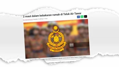 Mangsa rentung di Teluk Air Tawar disahkan ibu dan anak