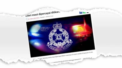 Suspek tikam isteri pernah jumpa bomoh, 'tilik' mangsa ada hubungan dengan lelaki lain