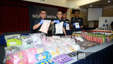 Rumah teres 3 tingkat di Kajang jadi tempat bungkus dadah RM10.4 juta