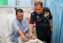Kes tertembak kaki sendiri: Timbalan Ketua Polis Daerah Kota Samarahan disahkan stabil