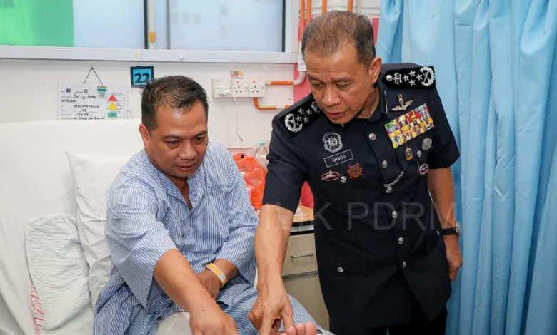 Kes tertembak kaki sendiri: Timbalan Ketua Polis Daerah Kota Samarahan disahkan stabil
