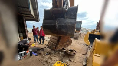 ﻿​Jurukimpal maut dihempap bakul besi jengkaut