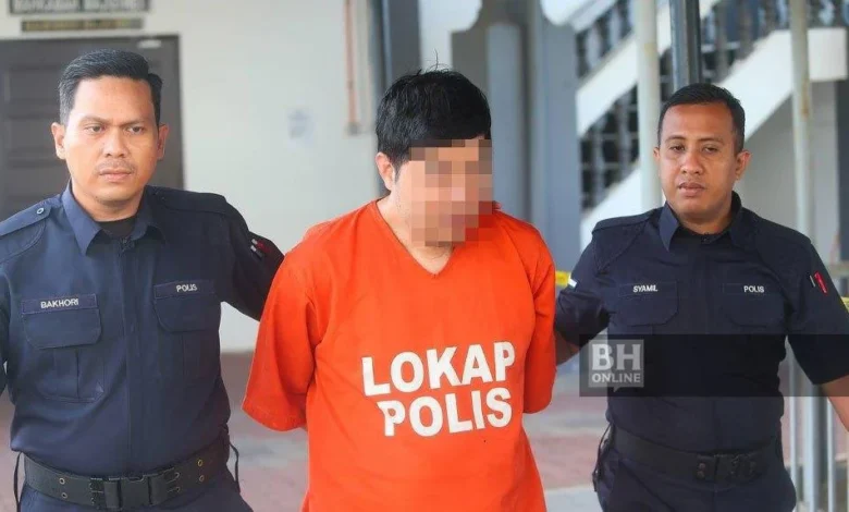 Lelaki ditahan polis cuba ugut jiran dengan pistol direman 7 hari