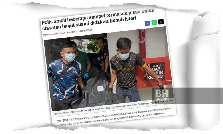 Lelaki mengaku bunuh isteri direman 7 hari