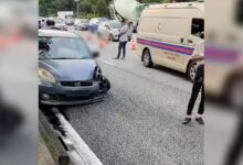 Warga asing tunggang motosikal tanpa lesen maut kemalangan