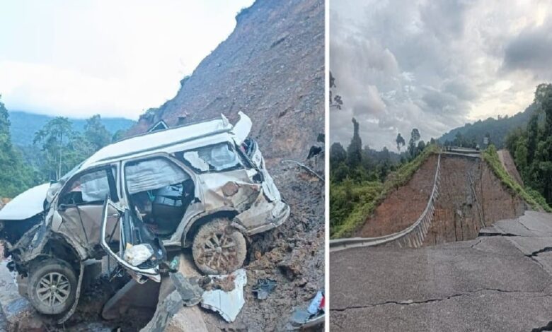 Lalu laluan ditutup, guru dan pekerja kantin maut MPV jatuh gaung