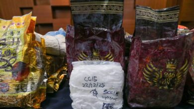 Lelaki tak sempat bawa dadah syabu bernilai RM2.4 juta sebelum ditahan polis di plaza tol